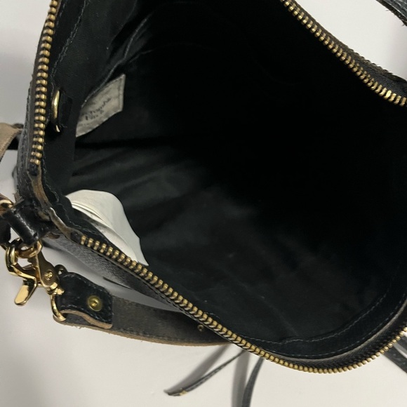 Abercrombie and Fitch Satchel Black Leather Bag - Picture 11 of 14